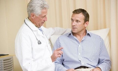 consultation avec un médecin pour prostatite