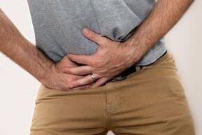 douleur dans le bas de l'abdomen avec prostatite